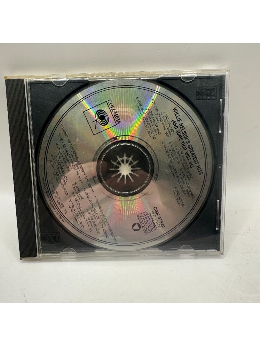 Willie Nelsons Greatest Hits & Some That Will Be CD Album 1981 Columbia Country